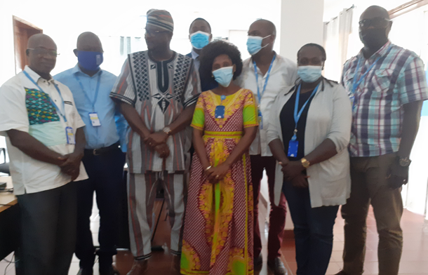 MINISTRO DO AMBIENTE E BIODIVERSIDADE VISITA  NOVA INSTALAÇÃO DO PROJECTO COSTAL