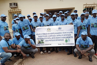 CERCA DE QUATRO DEZENAS DE TÉCNICOS DE FRIO E AGENTES ADUANEIROS BENEFICIARAM DE FORMAÇÃO