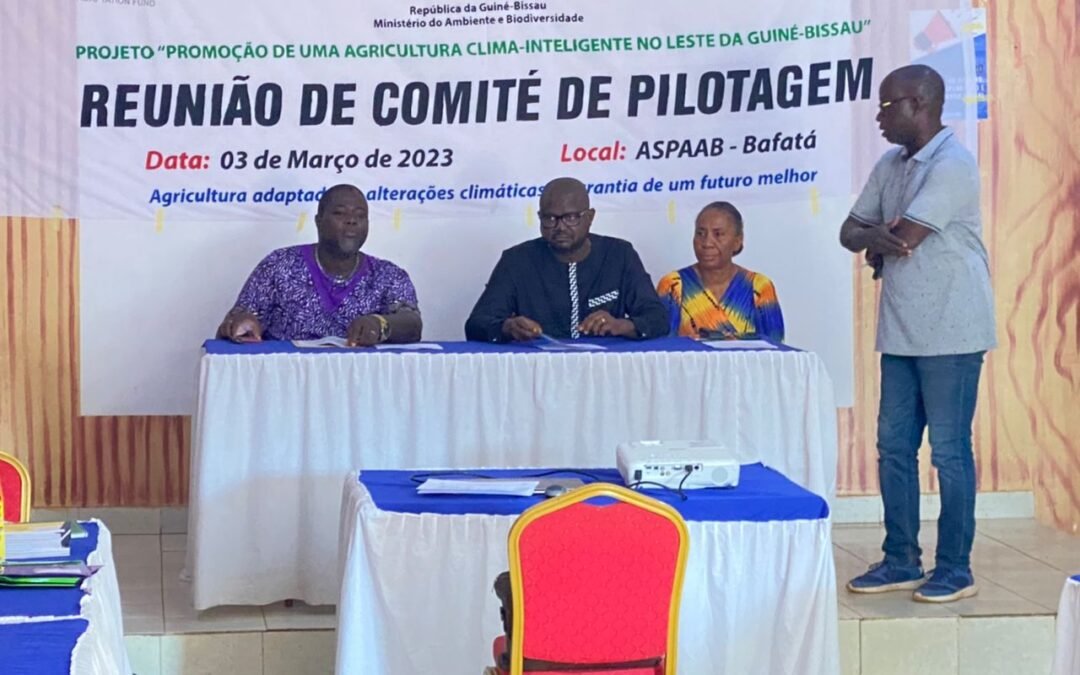 PROJECTO DA PROMOÇÃO DE UMA AGRICULTURA INTELIGENTE NO LESTE DA GUINÉ-BISSAU REALIZA A SUA II REUNIÃO DO COMITÉ DE PILOTAGEM EM BAFATÁ